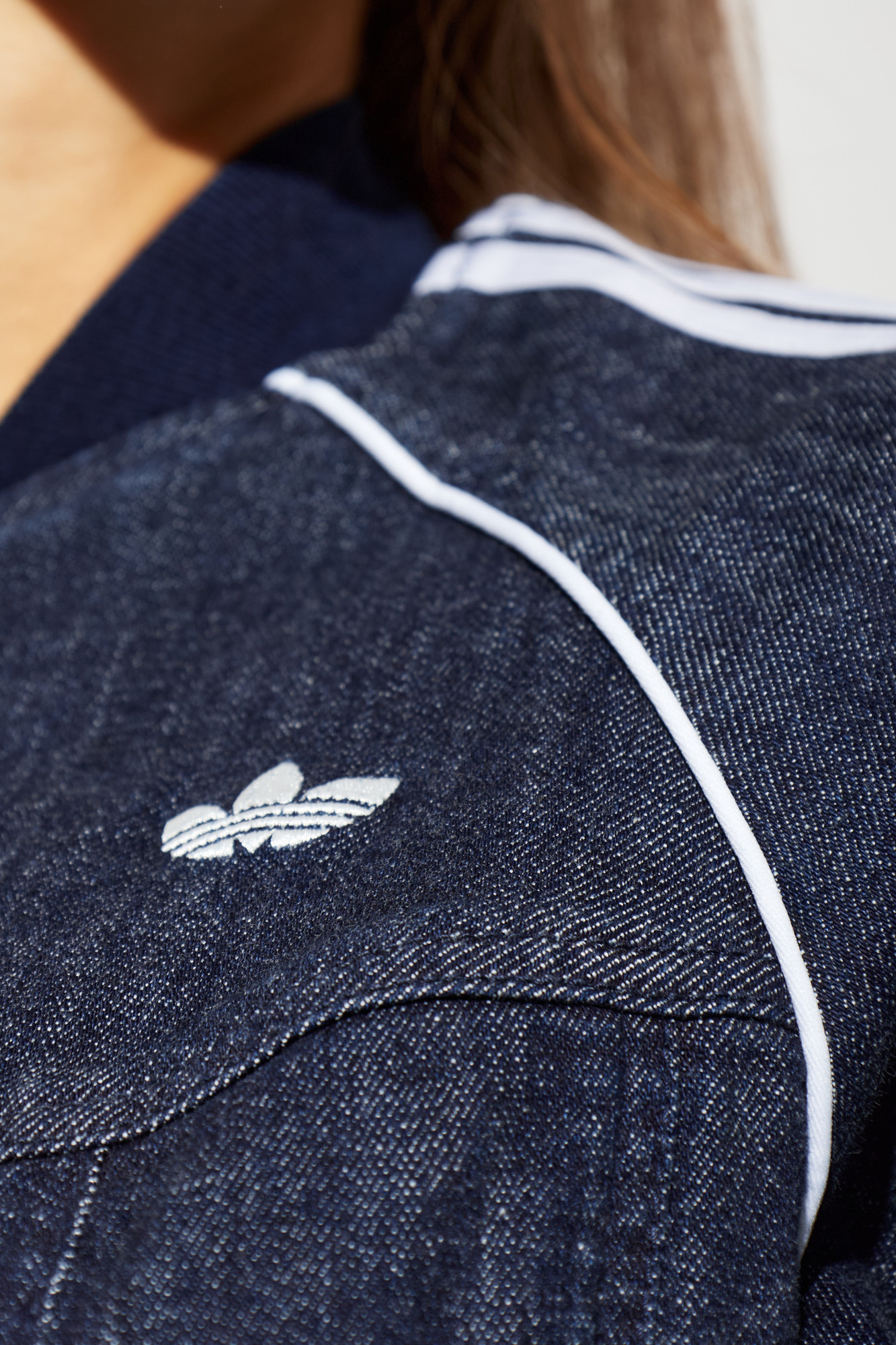 Navy blue Denim jacket ADIDAS Originals - Vitkac Canada